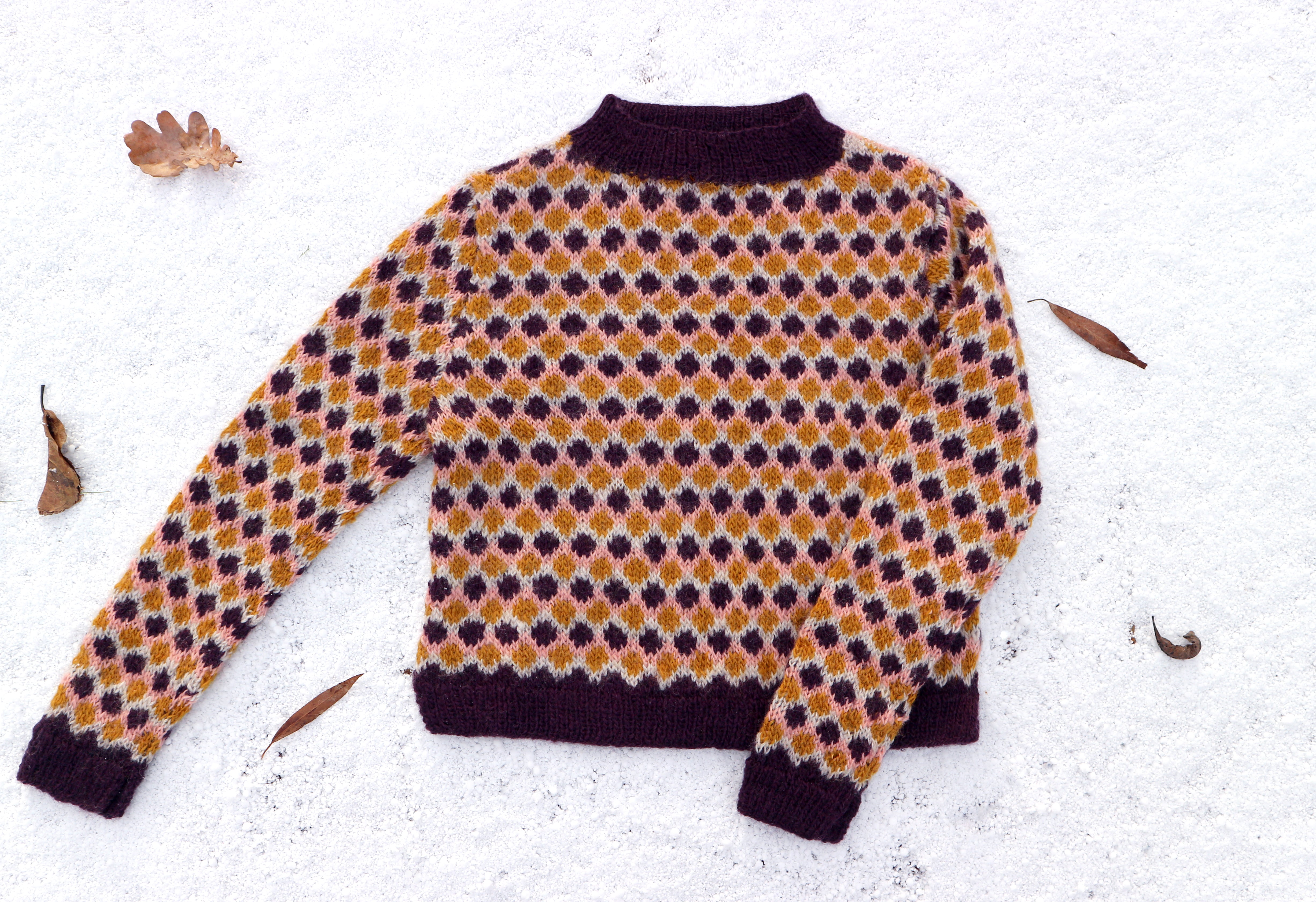 Womens · sweater °~°~° wave ball pattern